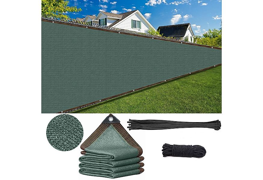 Sunicol Gartenzaun HDPE Schattiernetz mit ösen, Windschutz UV-resistent Rei günstig online kaufen