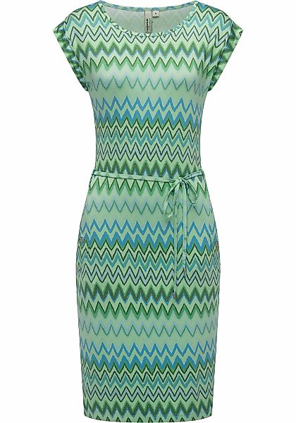 Ragwear Sommerkleid "Taggien Print" Eingrifftaschen Leichtes, bequemes Midi günstig online kaufen