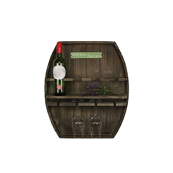 HTI-Line Weinregal Wandbar Weinfass Likörbar Grappabar günstig online kaufen