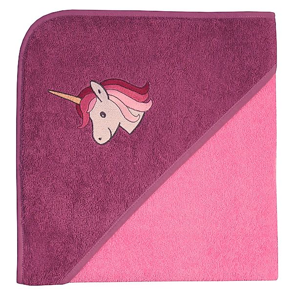 Wörner Kapuzenhandtuch Einhorn, Frottee (1-St), mit günstig online kaufen
