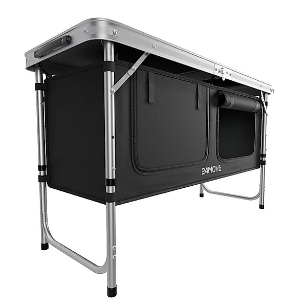 24Move Campingschrank Campingküche PRAIA Outdoorküche Alu (faltbar, höhenve günstig online kaufen