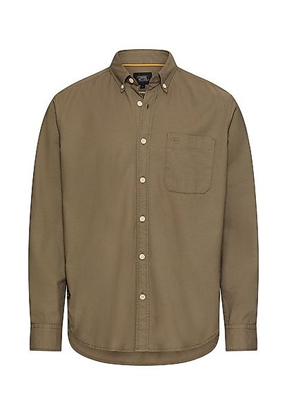 camel active Langarmhemd mit Button-Down-Kragen günstig online kaufen