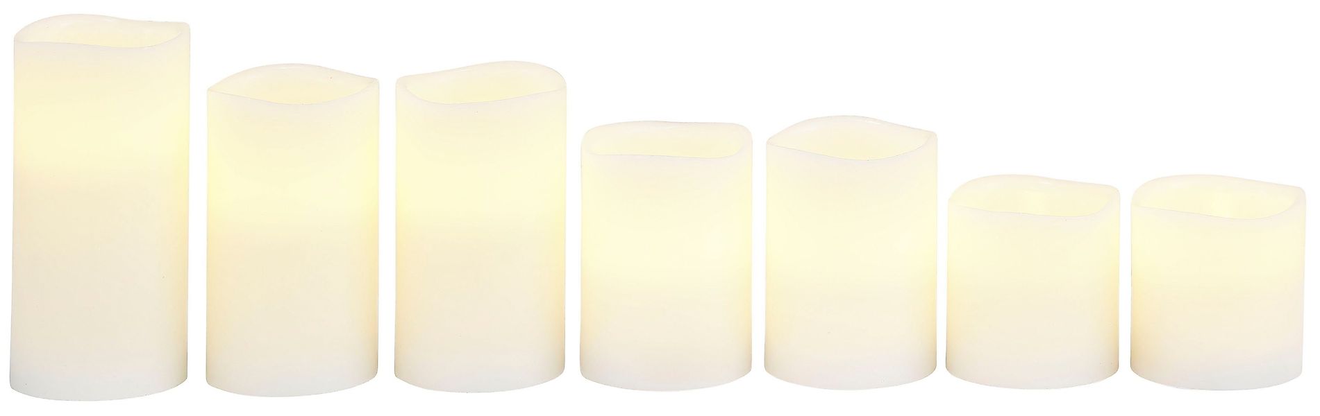 BONETTI Dekolicht LED-Kerze, Weihnachtsdeko, 7-teiliges Set, günstig online kaufen