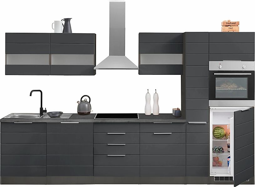KOCHSTATION Küchenzeile "KS-Luhe", 330 cm breit, wahlweise mit oder ohne E- günstig online kaufen