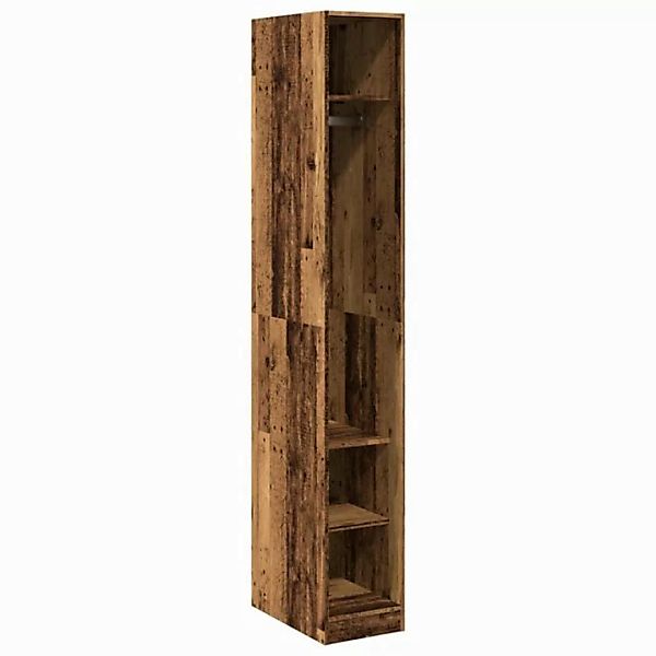 vidaXL Schrankmodule Kleiderschrank Altholz-Optik 30x50x200 cm Holzwerkstof günstig online kaufen