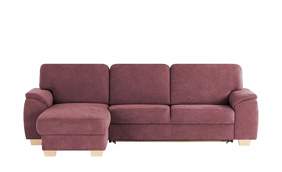 smart Ecksofa  Valencia ¦ rot ¦ Maße (cm): B: 281 H: 90 T: 173.0 Polstermöb günstig online kaufen