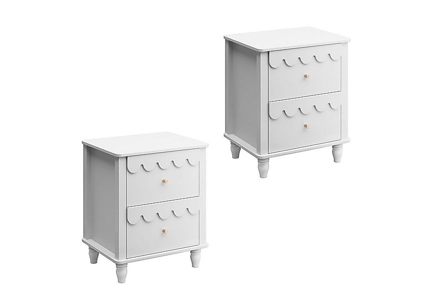 UEV Nachttisch 2er Set, Kinder Nachtschrank, Beistellschrank (Nachtkommode günstig online kaufen