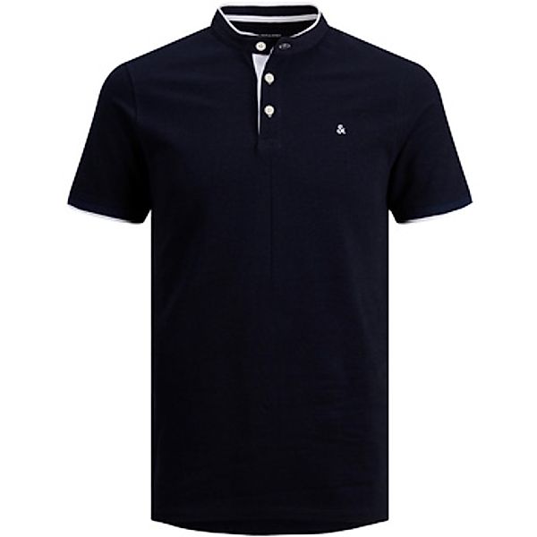 Jack & Jones Kurzarmshirt "PAULOS MAO POLO", mit kontrastfarbiger Kante am günstig online kaufen