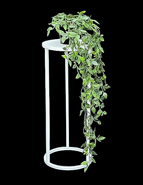 DanDiBo Blumenhocker Metall Weiß Rund 50-70 günstig online kaufen