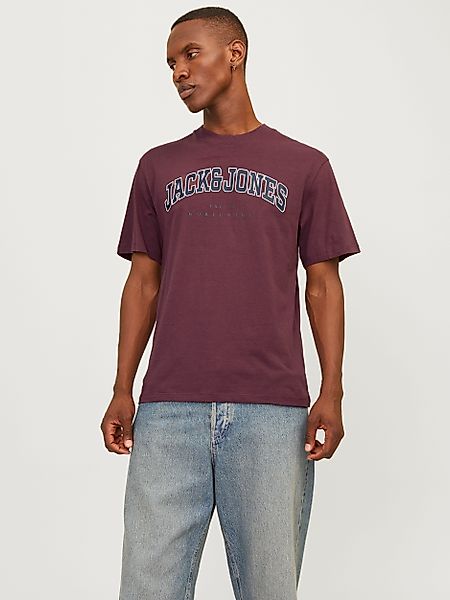 Jack & Jones Rundhalsshirt JJECALEB VARSITY günstig online kaufen