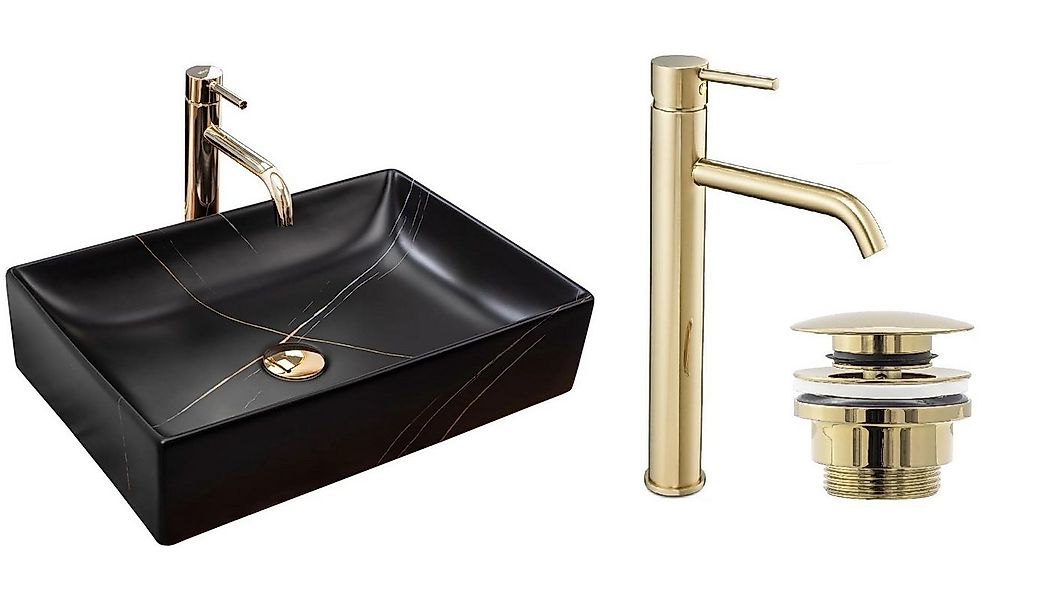 GTM Design Aufsatzwaschbecken DENIS Modern Waschbeckenm günstig online kaufen