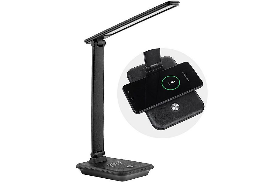 Maclean LED Schreibtischlampe MCE616, LED Schreibtischleuchte mit Induktion günstig online kaufen