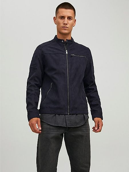 Jack & Jones Lederimitatjacke JJEROCKY in Kunstlederoptik mit Reißverschlus günstig online kaufen
