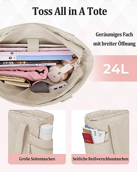 Coonoor Reisetasche Große Reisetasche, Reißverschluss-Tote Bag, wasserdicht günstig online kaufen