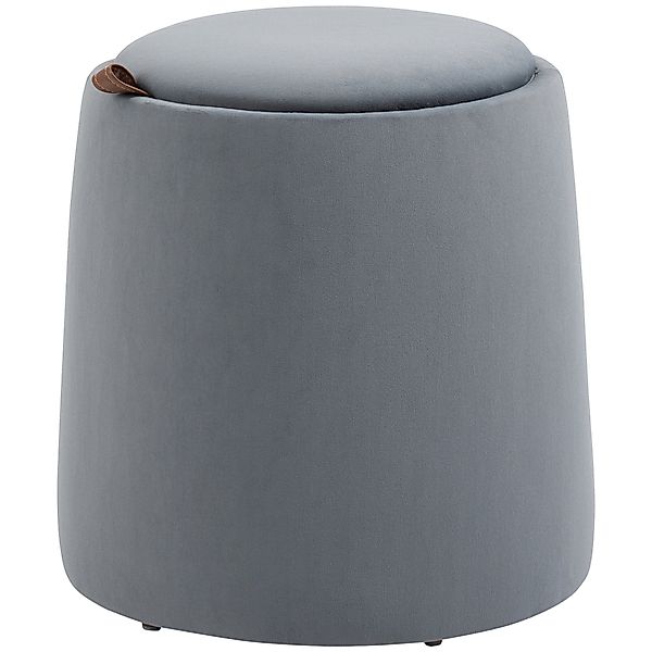 HOMCOM Sitzhocker 2-in-1 Hocker in Samtoptik günstig online kaufen