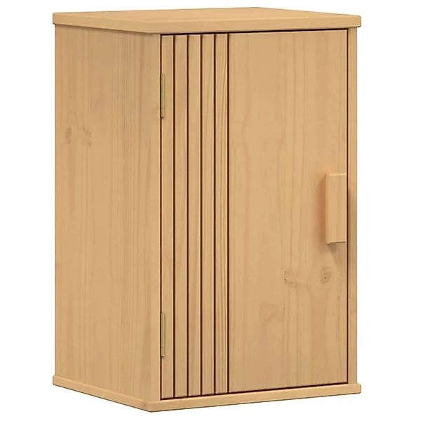 vidaXL Badezimmerschrank Olden Braun 35 x 30 x 55 cm Massivholz Kiefer 4200 günstig online kaufen