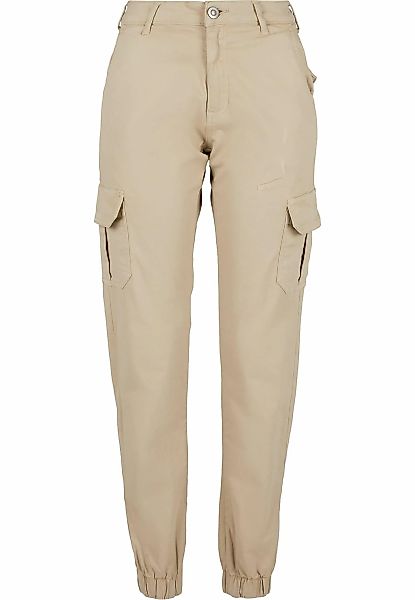 URBAN CLASSICS Cargohose "Urban Classics Damen Ladies High Waist Cargo Pant günstig online kaufen