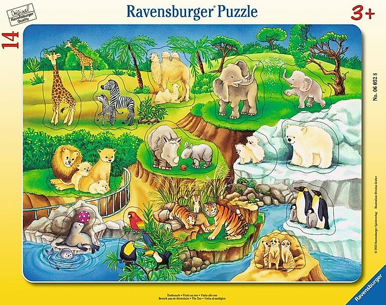 Ravensburger Puzzle 14 Teile Ravensburger Kinder günstig online kaufen