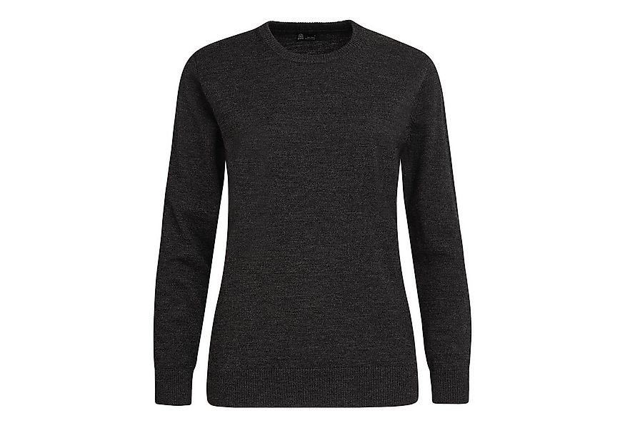 Tom Fyfe Rundhalspullover TOM FYFE Merino Rundhals-Pullover Damen Anthrazit günstig online kaufen