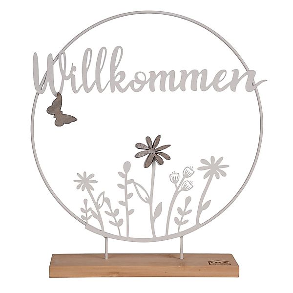 UNUS HOME Dekofigur (weiß), deko willkommen, günstig online kaufen