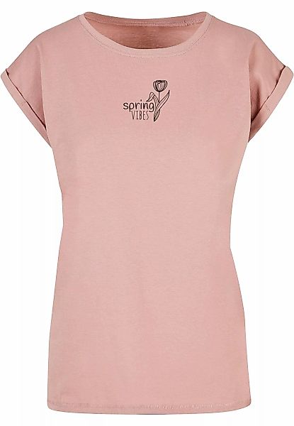 Merchcode T-Shirt "Merchcode Damen Ladies Spring - Vibes T-Shirt" günstig online kaufen