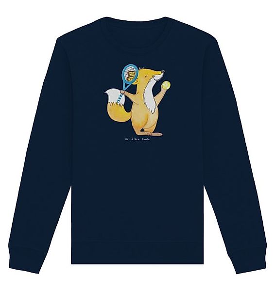Mr. & Mrs. Panda Longpullover Fuchs Tennis spielen Größe XL - French Navy - günstig online kaufen