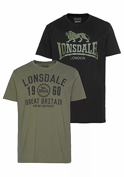 Lonsdale T-Shirt BANGOR (Packung, 2-tlg., 2er-Pack) Doppelpack günstig online kaufen