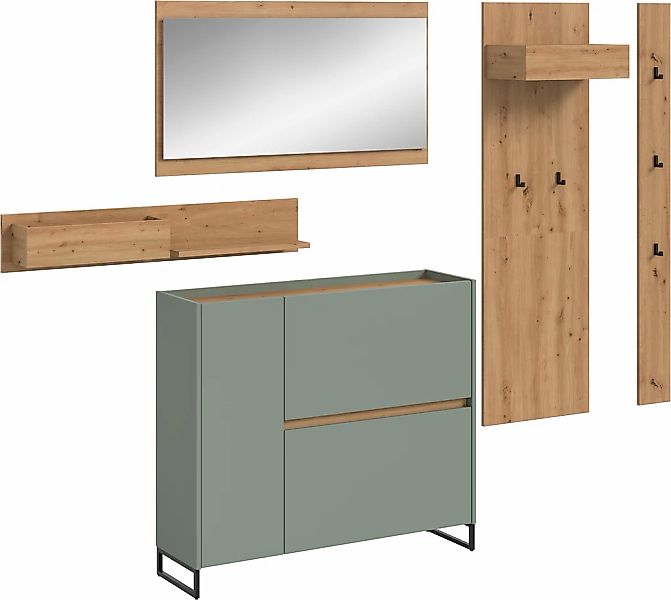 INOSIGN Garderoben-Set "EVRID, 5-teilig, Breite 236 cm, individuell stellba günstig online kaufen