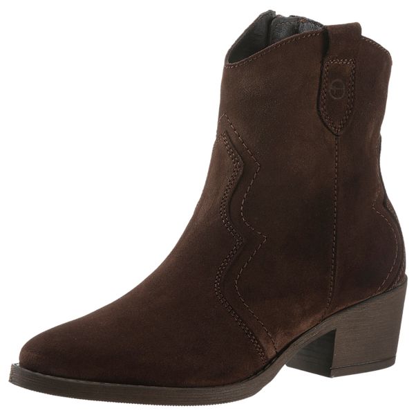 Tamaris Cowboy Stiefelette, Blockabsatz, Festival, Western-Boots günstig online kaufen