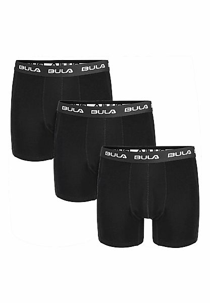 BULA Boxershorts "Frame", (3 St.), im 3er-Pack mit Flatlock-Nähten günstig online kaufen