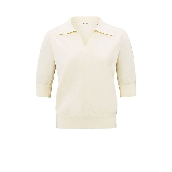 YAYA Polokragenpullover Gestricktes Polohemd mit halblangen günstig online kaufen