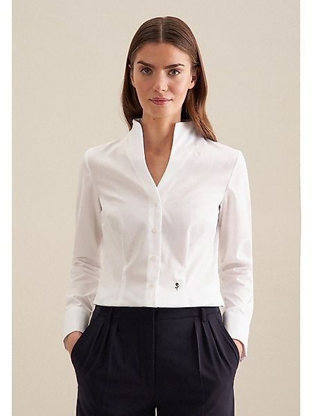 seidensticker Klassische Bluse 1/1 Stehkragen Uni günstig online kaufen