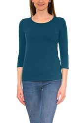 Alkato Longshirt Alkato Damen Shirt 3/4 günstig online kaufen