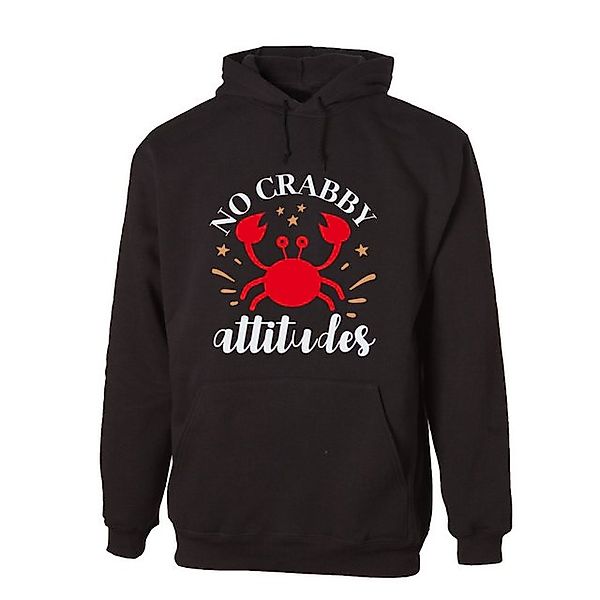 G-graphics Hoodie No crabby attitudes Unisex mit trendigem Frontprint mit S günstig online kaufen