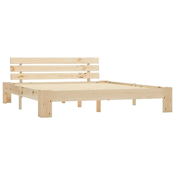 Bettgestell Massivholz Kiefer 180 × 200 Cm günstig online kaufen