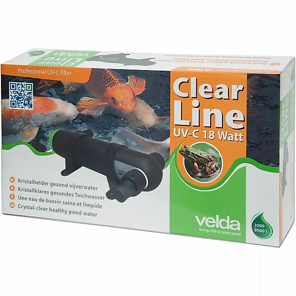 Velda UV-C Teichklärer Clear Line 18 Watt günstig online kaufen