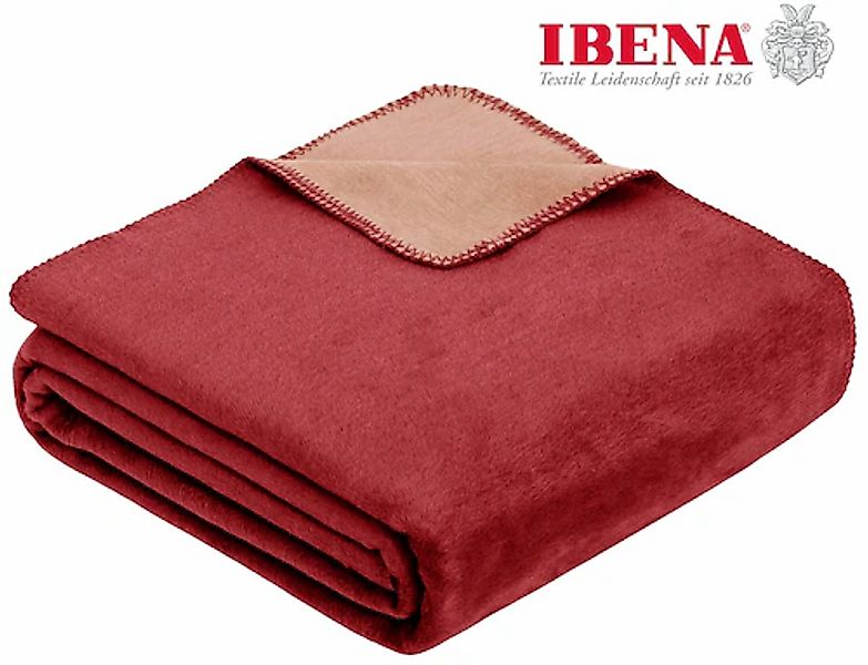 IBENA Wohndecke »Wohndecke Doubleface Dublin«, in trendigen Farben günstig online kaufen