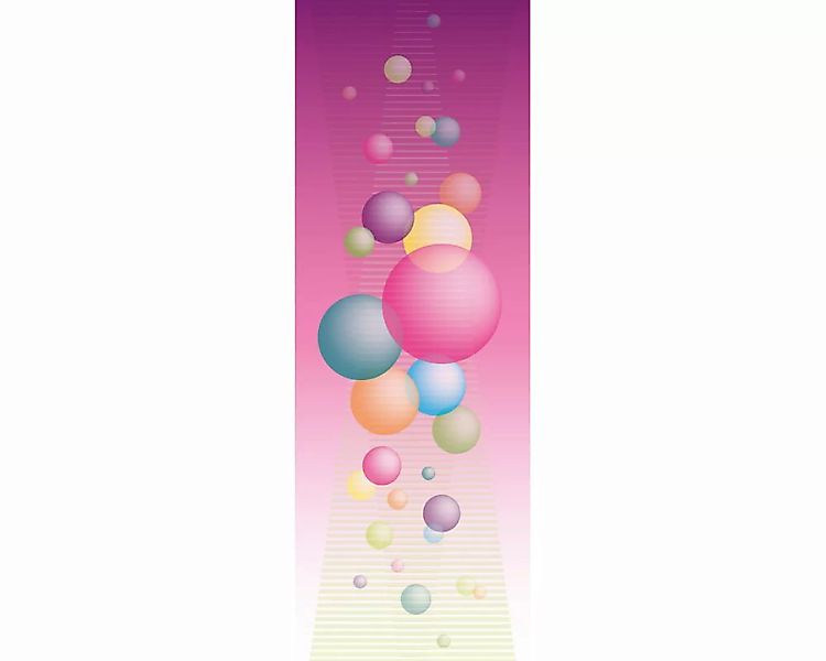 Dekopanel "Luftblasen" 1,00x2,80 m / Glattvlies Brillant günstig online kaufen
