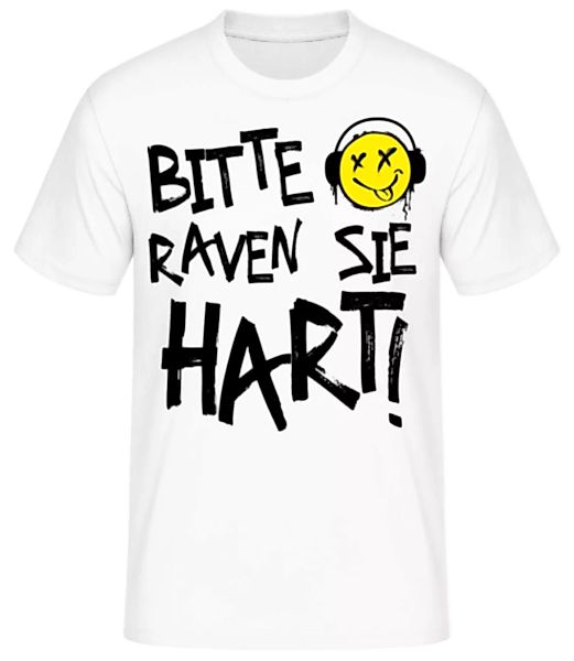 Bitte Raven Sie Hart · Männer Basic T-Shirt günstig online kaufen