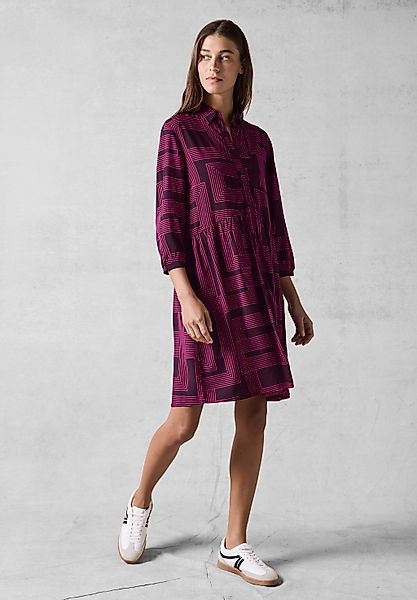 CECIL Hemdblusenkleid mit grafischem Muster, aus günstig online kaufen