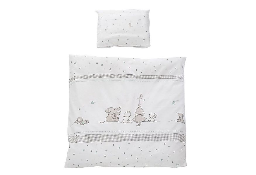 roba® Babybettwäsche Wiegenset, 2 teilig, 2-teilige Wiegenbettwäsche günstig online kaufen