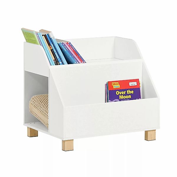 SoBuy Kinderregal mit 3 Fächern Spielzeugregal Bücherregal Standregal KMB54 günstig online kaufen