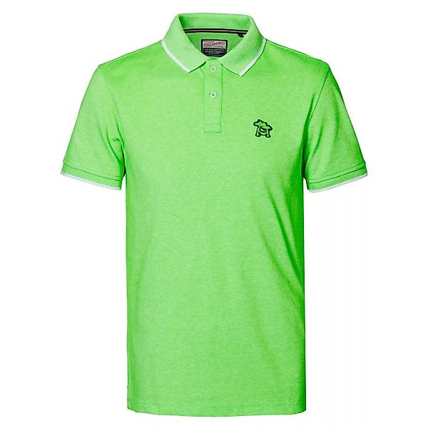 Petrol Industries Kurzarm Polo Shirt S Green Gecko günstig online kaufen