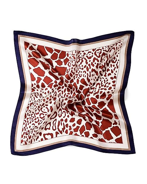 MayTree Seidentuch quadratisch,Safari 53x53 cm, Nickituch, Bandana-Schal, ( günstig online kaufen