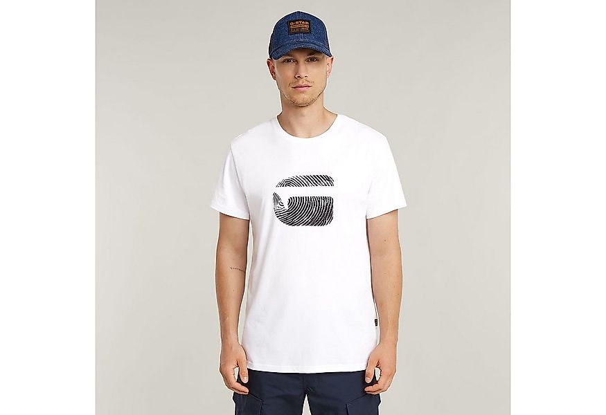 G-STAR T-Shirt Finger Print Burger mit Grafikprint günstig online kaufen
