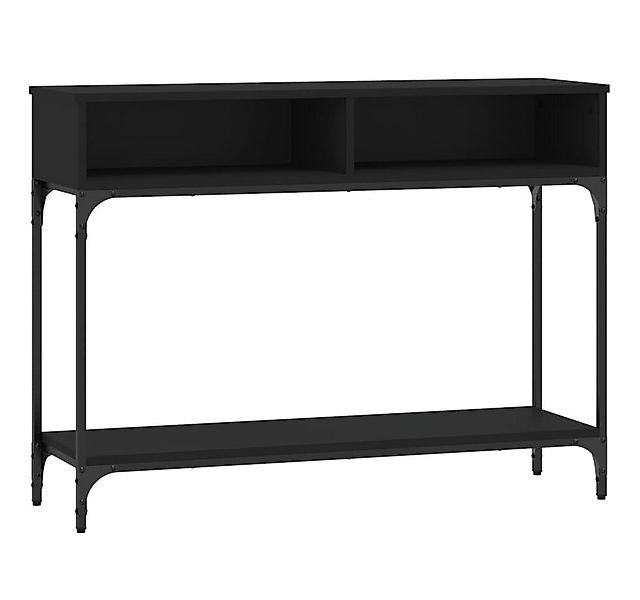 vidaXL Beistelltisch Konsolentisch Schwarz 100x30,5x75 cm Holzwerkstoff (1- günstig online kaufen