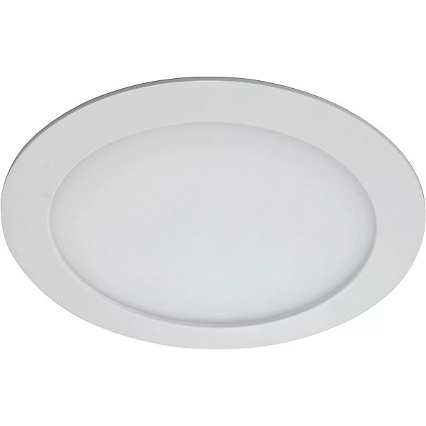 Briloner LED-Einbauleuchte Kunststoff Weiß H: 2,9 cm Ø: 17 cm günstig online kaufen