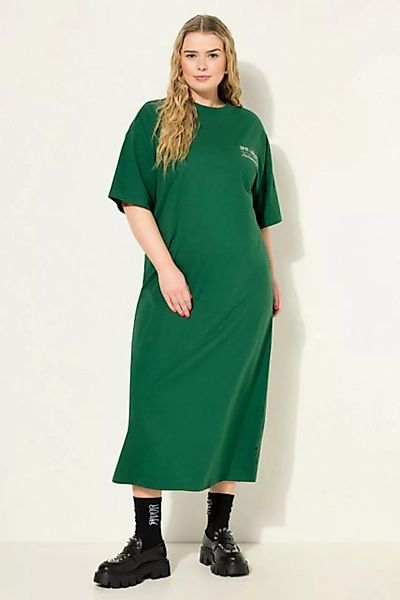 Studio Untold Midikleid Maxikleid oversized Jersey Rücken-Statement günstig online kaufen