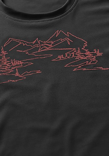Maier Sports T-Shirt "Wilma Print", Damen Funktionsshirt, Freizeitshirt mit günstig online kaufen