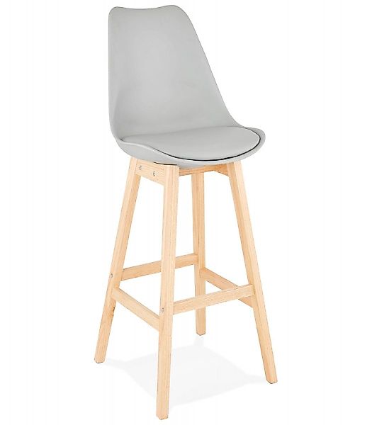 KADIMA DESIGN Barhocker Barhocker mit Rückenlehne günstig online kaufen